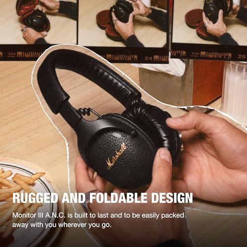 Marshall Monitor 3 A.N.C 2025年2月購入品 Amazon.com: Marshall Monitor III A.N.C. Over-Ear Bluetooth